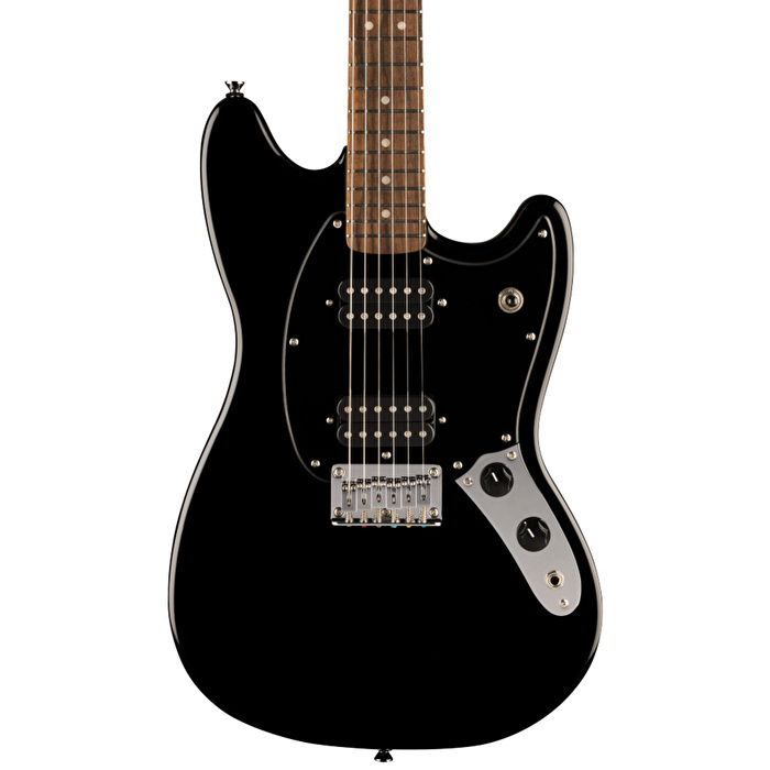 Squier Sonic Mustang HH Laurel Klavye BPG Black Elektro Gitar